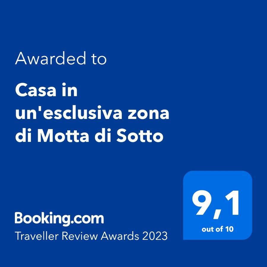 Casa In Un'Esclusiva Zona Di Motta Di Sotto Lejlighed Eksteriør billede